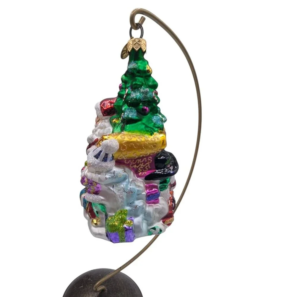 Christopher Radko Trim A Tree-O Limited Edition Ornament With Stand